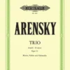 Hal Leonard Manuscript ARENSKY Piano Trio In D Minor Op. 32 2 Hal Leonard Manuscript ARENSKY Piano Trio In D Minor Op. 32