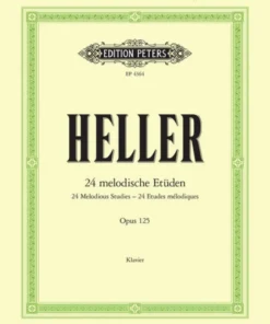 Hal Leonard HELLER 24 Melodious Studies Op. 125