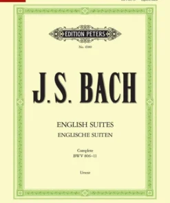 Hal Leonard English Suites BWV 806-811, Complete In One Volume