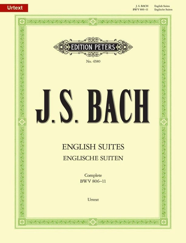 Hal Leonard English Suites BWV 806-811, Complete In One Volume 3 Hal Leonard English Suites BWV 806-811, Complete In One Volume