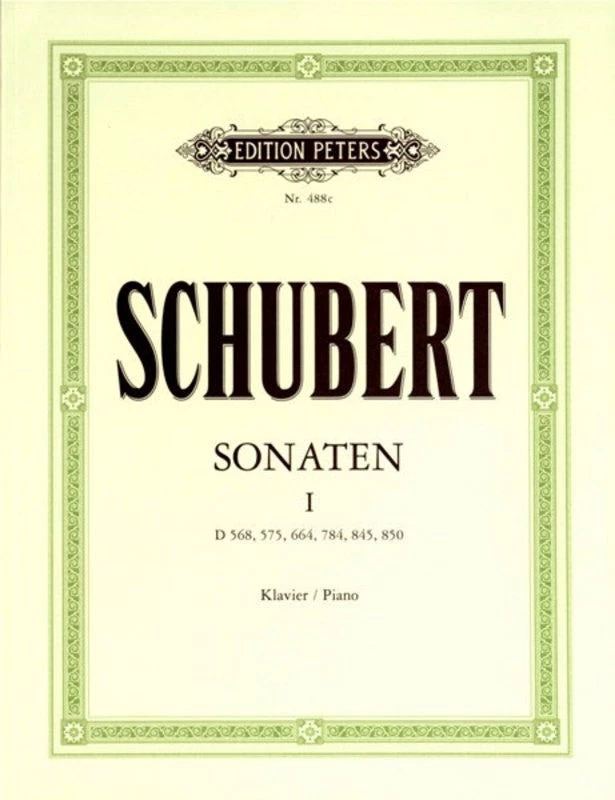 Hal Leonard Manuscript SCHUBERT Sonatas Vol. 1 3 Hal Leonard Manuscript SCHUBERT Sonatas Vol. 1