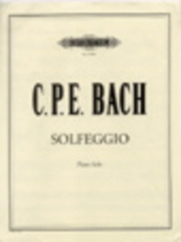 Hal Leonard BACH Solfeggio 3 Hal Leonard BACH Solfeggio