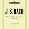 Hal Leonard Manuscript BACH Air On The G String From Orchestral Suite No. 3