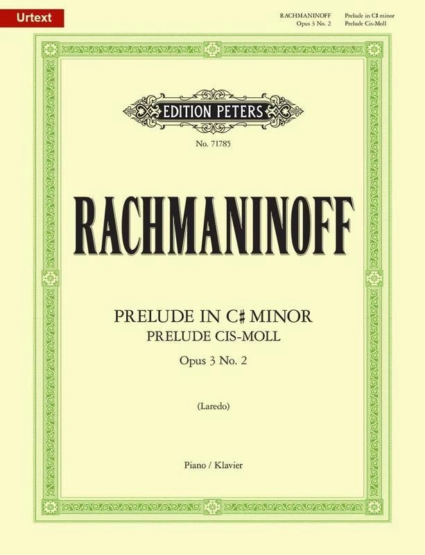 Hal Leonard Manuscript RACHMANINOFF Prelude In C Sharp Minor Op. 3 No. 2 3 Hal Leonard Manuscript RACHMANINOFF Prelude In C Sharp Minor Op. 3 No. 2