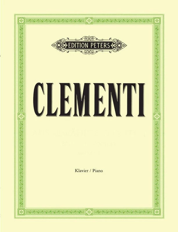 Hal Leonard CLEMENTI Sonata In D Op. 25 No. 6 Manuscript 3 Hal Leonard CLEMENTI Sonata In D Op. 25 No. 6 Manuscript