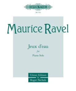 Hal Leonard Manuscript RAVEL Jeux D'eau