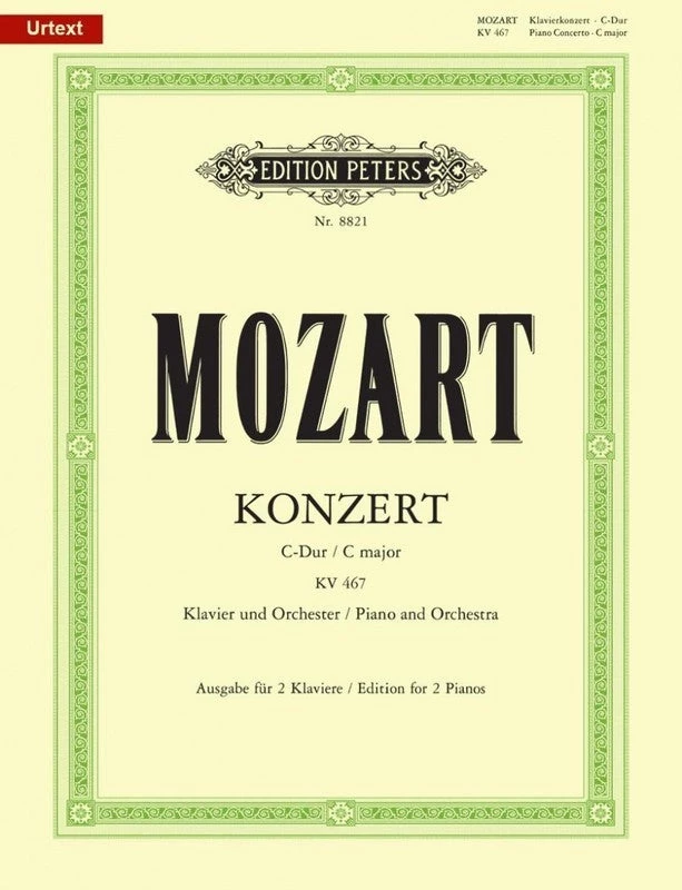 Hal Leonard MOZART Piano Concerto No. 21 In C Major K 467 3 Hal Leonard MOZART Piano Concerto No. 21 In C Major K 467