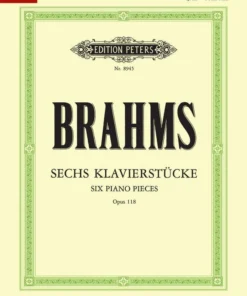 Hal Leonard Manuscript 6 Pieces Op. 118