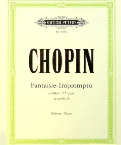Hal Leonard Manuscript Fantaisie-Impromtu In C Sharp Minor