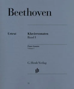 Crescendo Music Beethoven Piano Sonatas Volume 1 Urtext Henle Edition