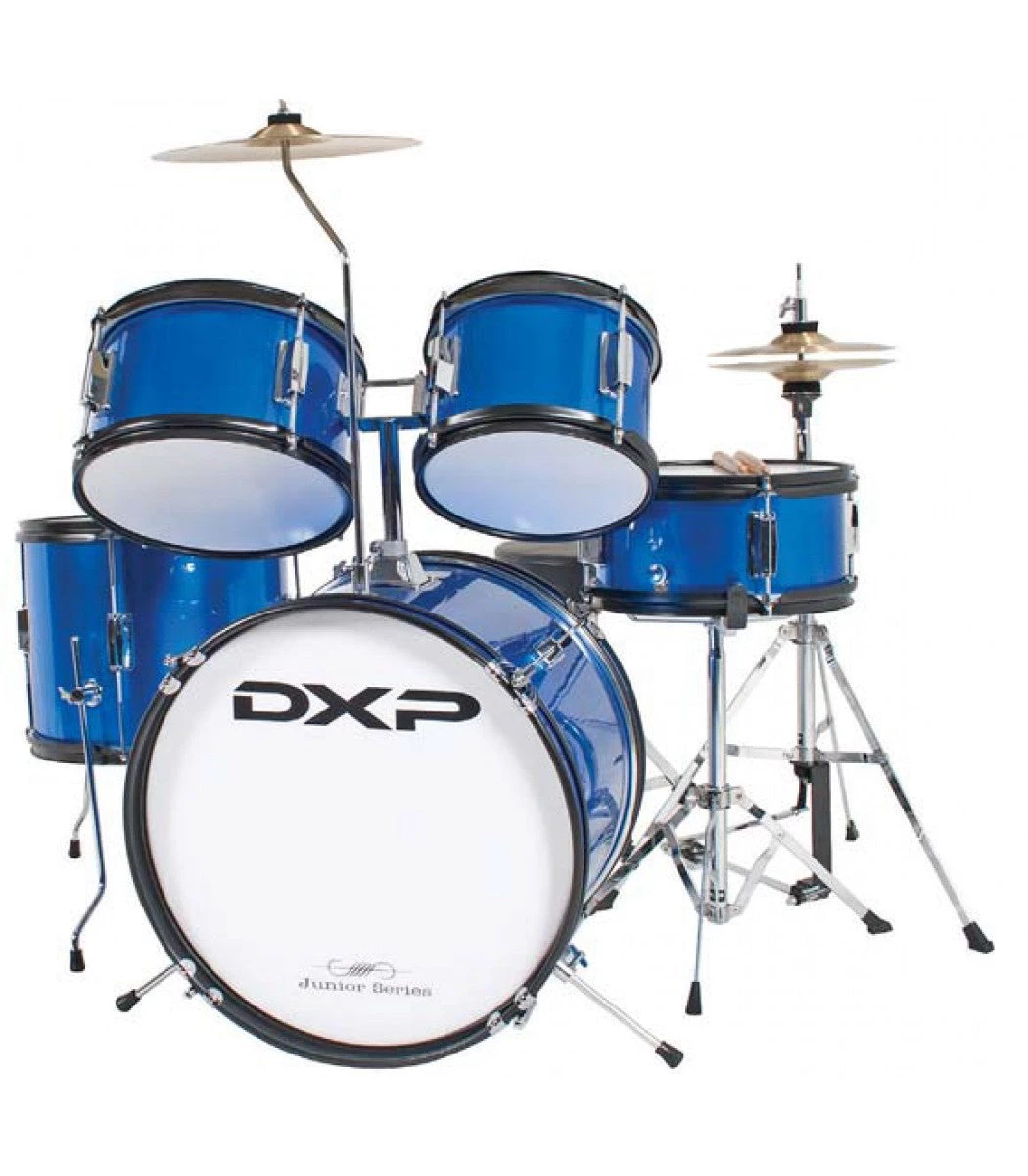 Crescendo Music DXP Junior Series Drum Kit 5 Piece Set Percussion 4 Crescendo Music DXP Junior Series Drum Kit 5 Piece Set Percussion
