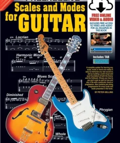 Progressive Books Progressive Scales & Modes For GTR W/ Online Media Manuscript