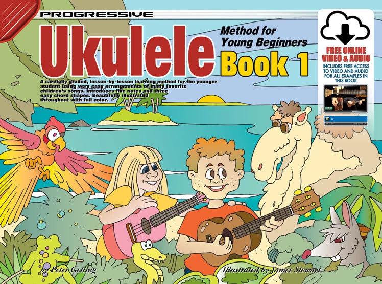 Progressive Books Manuscript Progressive Young Beginner Ukulele Bk 1 W/ Online Media 3 Progressive Books Manuscript Progressive Young Beginner Ukulele Bk 1 W/ Online Media