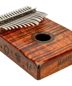 Opus Percussion Percussion Mahalo 17 Note Kalimba Flame Koa MKA17KA