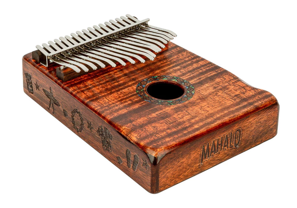 Opus Percussion Percussion Mahalo 17 Note Kalimba Flame Koa MKA17KA 4 Opus Percussion Percussion Mahalo 17 Note Kalimba Flame Koa MKA17KA