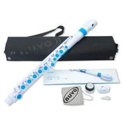 Crescendo Music Woodwind NUVO JFlute 2.0 White/Blue