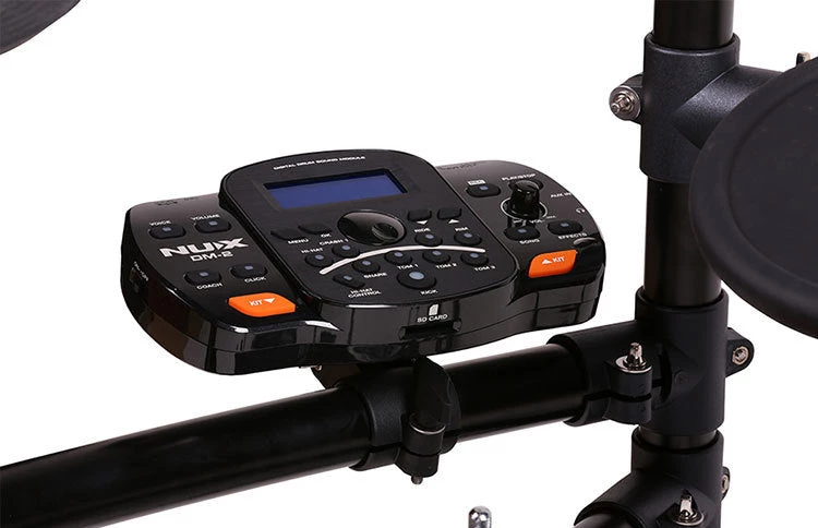 Crescendo Music Percussion NUX DM2 Portable 8-Piece Electronic Drum Kit 6 Crescendo Music Percussion NUX DM2 Portable 8-Piece Electronic Drum Kit
