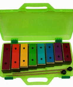 Opus Percussion 8-Note Resonator Bell Set In Plastic Case With Beaters