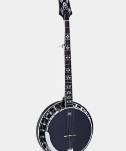 Crescendo Music Ortega Raven Series 5 String Banjo 650SBK
