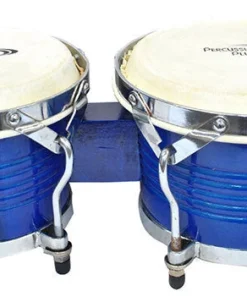 Percussion Plus Deluxe 6 & 7" Wooden Bongos In Gloss Lacquer Finish 6 Percussion Plus Deluxe 6 & 7