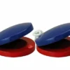 Crescendo Music Percussion Plus Plastic Castanets In Blue/Red (1-Pair)