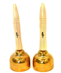 Crescendo Music Percussion Plus Hand Bells With Handle Set Percussion Sound Effect