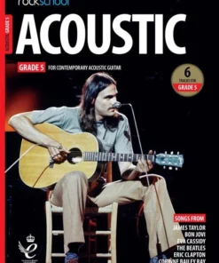 Crescendo Music Manuscript Rockschool Acoustic Guitar Debut To Grade 8 (2019+) 16 Crescendo Music Manuscript Rockschool Acoustic Guitar Debut To Grade 8 (2019+)