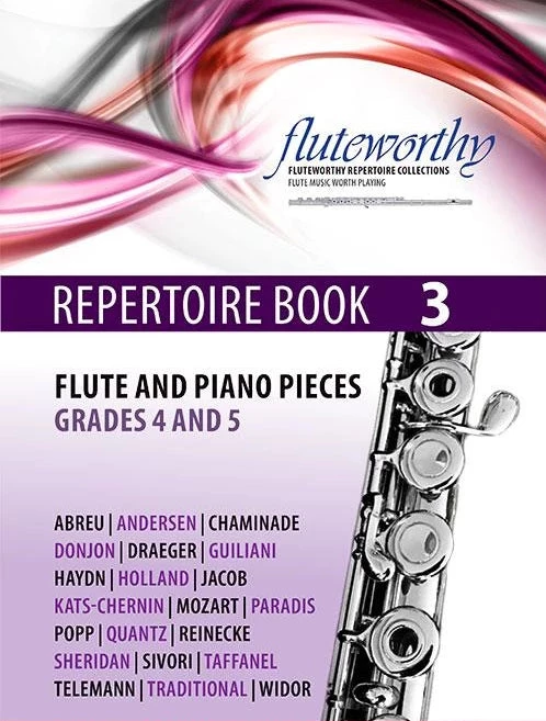Crescendo Music Fluteworthy Repertoire Book 3 3 Crescendo Music Fluteworthy Repertoire Book 3