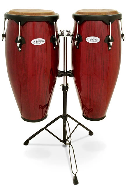 Toca 10 & 11" Synergy Series Wooden Conga Set (4 Colours) 5 Toca 10 & 11" Synergy Series Wooden Conga Set (4 Colours)