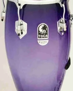 Percussion Toca 11" Elite Series Wooden Quinto In Purple Mist