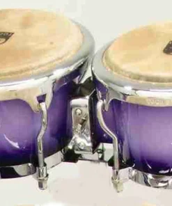 Toca Elite Series 7 & 8-1/2" Wooden Bongos In Purple Mist