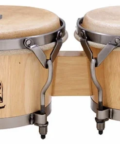 Toca Traditional Series 7 & 8-1/2" Wooden Bongos In Natural Percussion