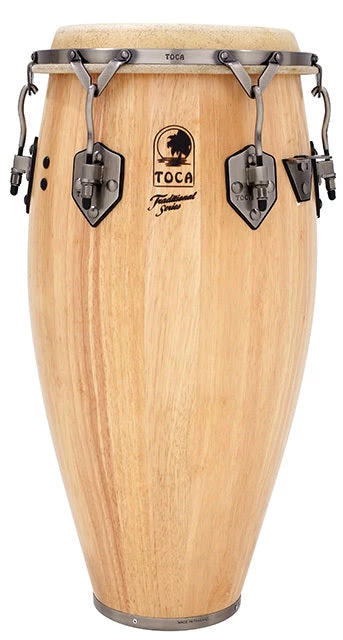 Percussion Toca Traditional Series 11-3/4" Wooden Conga In Natural 3 Percussion Toca Traditional Series 11-3/4" Wooden Conga In Natural