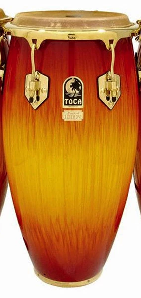 Percussion Toca LE Series 11-3/4" Wooden Conga In Firestorm 3 Percussion Toca LE Series 11-3/4" Wooden Conga In Firestorm