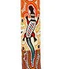 Crescendo Music Folk & Native Toca Didgeridoo 47 Inch Bamboo Gecko Design