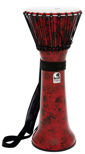 Percussion Toca Freestyle Series Klong Yao Drum In Red 3 Percussion Toca Freestyle Series Klong Yao Drum In Red