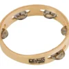 Toca Players Series 7-1/2" Wooden Tambourine With Single Row Of Jingles Percussion