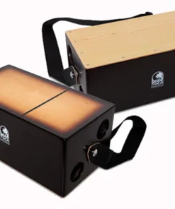 Toca Bongo Flip Cajon In Brown Sunburst Satin Finish Percussion
