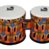 Percussion Toca 5 & 6" Freestyle Series Synthetic Bongos In Kente Cloth