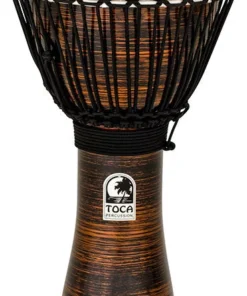 Crescendo Music Percussion Toca Freestyle 2 Series Djembe 10" In Spun Copper