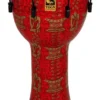 Crescendo Music Toca Freestyle 2 Series Mech Tuned Djembe 14" In Thinker Pattern With Bag