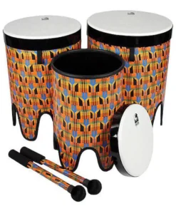 Toca Freestyle 2 Series Nesting Tom Toms - Pack Of 3 Percussion