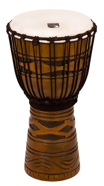 Crescendo Music Toca Origins Series Wooden Djembe 10 Inch African Mask 3 Crescendo Music Toca Origins Series Wooden Djembe 10 Inch African Mask