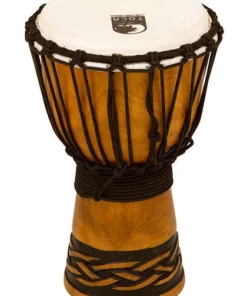 Crescendo Music Toca Origins Series Wooden Djembe 07 Inch Celtic Knot