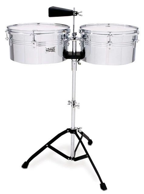 Toca Players Series Timbale Set 13 & 14" In Chrome Percussion 3 Toca Players Series Timbale Set 13 & 14" In Chrome Percussion