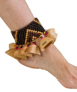 Toca Wood Rattle For Ankle/Wrist Hand Percussion Sound Effect 7 Toca Wood Rattle For Ankle/Wrist Hand Percussion Sound Effect