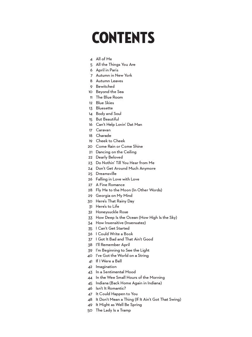 Crescendo Music 101 Jazz Songs Book For Alto Saxophone Manuscript 4 Crescendo Music 101 Jazz Songs Book For Alto Saxophone Manuscript