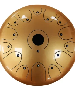 Crescendo Music Percussion QEP Music 14" Stainless Steel Geometry Drum W/Bag (2 Colours)