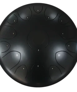 Crescendo Music Percussion QEP Music 14" Stainless Steel Geometry Drum W/Bag (2 Colours)