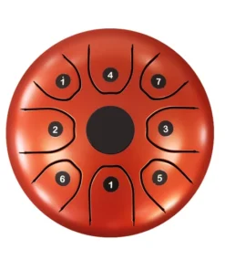 Crescendo Music QEP Music 5.5" Stainless Steel Geometry Drum W/Bag (5 Colours)